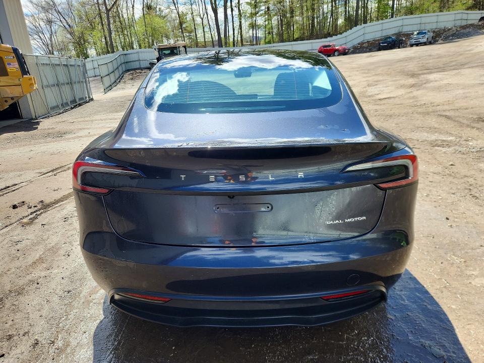 Продаж на аукціоні авто 2025 Tesla Model 3, vin: 5YJ3E1EB1SF060467, номер лоту: 52336506