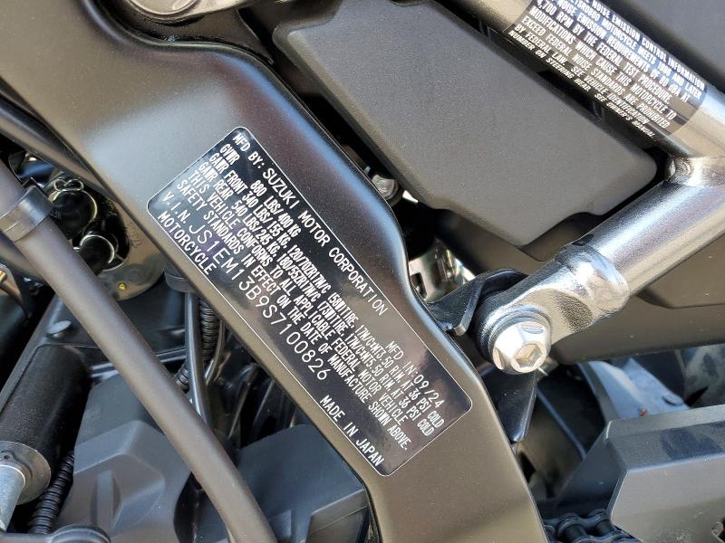 2025 Suzuki Gsx800 მანქანა იყიდება აუქციონზე, vin: JS1EM13B9S7100826, აუქციონის ნომერი: 50941206