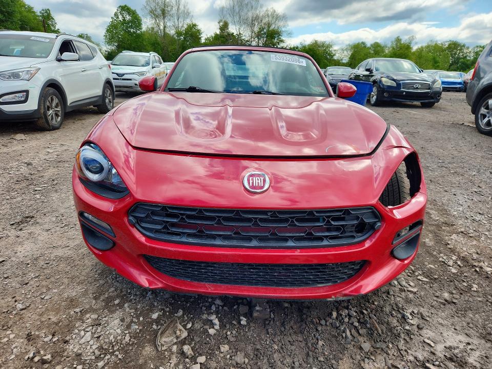 53932086 :رقم المزاد ، JC1NFAEK9H0122868 vin ، 2017 Fiat 124 Spider مزاد بيع