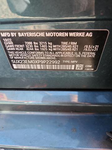 Aukcja sprzedaży 2023 Bmw X7, vin: 5UX23EM0XP9P22992, numer aukcji: 54324946