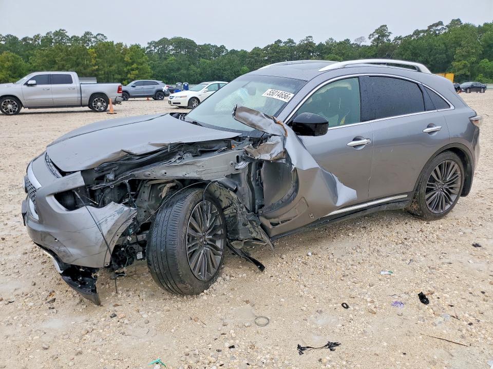 Продаж на аукціоні авто 2017 Infiniti Qx70, vin: JN8CS1MU7HM144325, номер лоту: 55014656