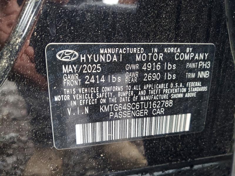54655946 :رقم المزاد ، KMTG64SC6TU162788 vin ، 2026 Genesis G70 مزاد بيع