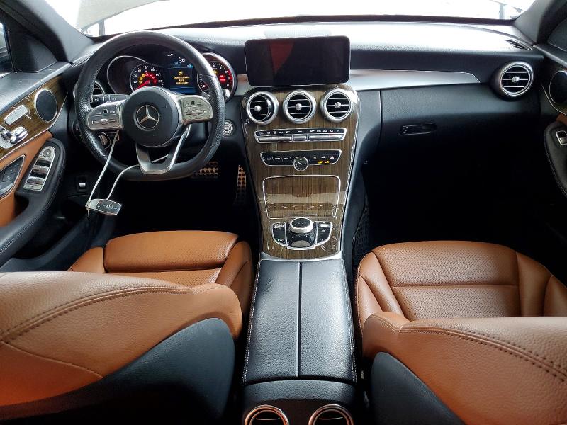 51456886 :رقم المزاد ، 55SWF8DB7KU303265 vin ، 2019 Mercedes-benz C مزاد بيع