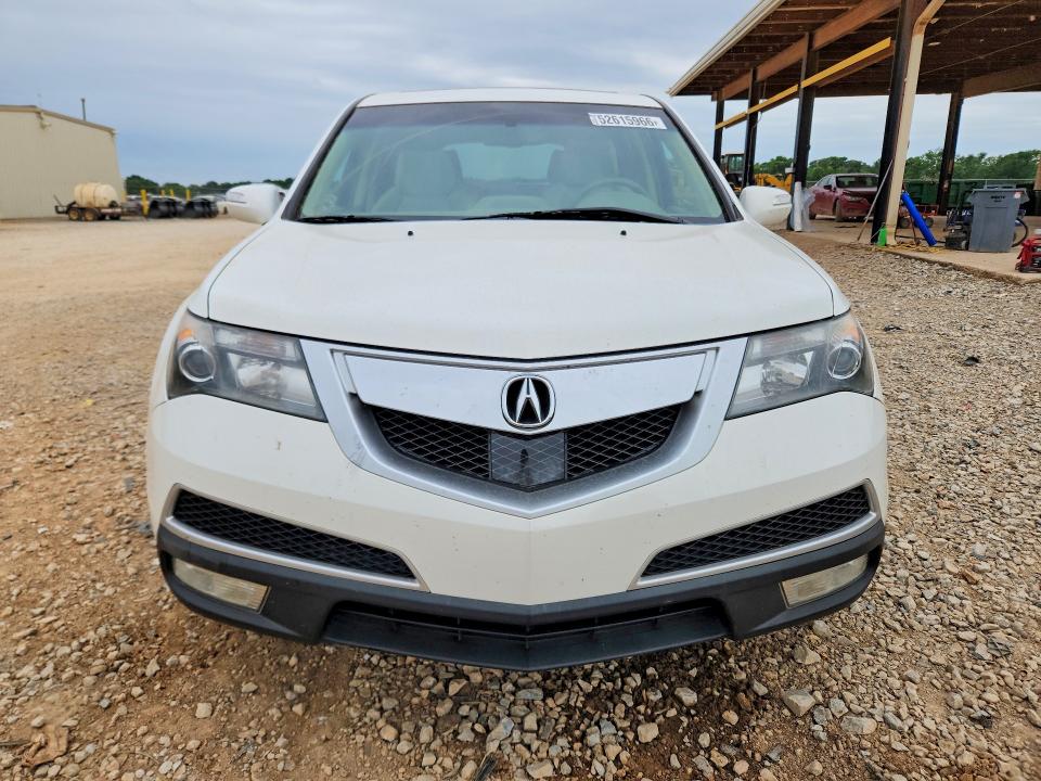 52615966 :رقم المزاد ، 2HNYD2H89CH512735 vin ، 2012 Acura Mdx Adv Pkg مزاد بيع