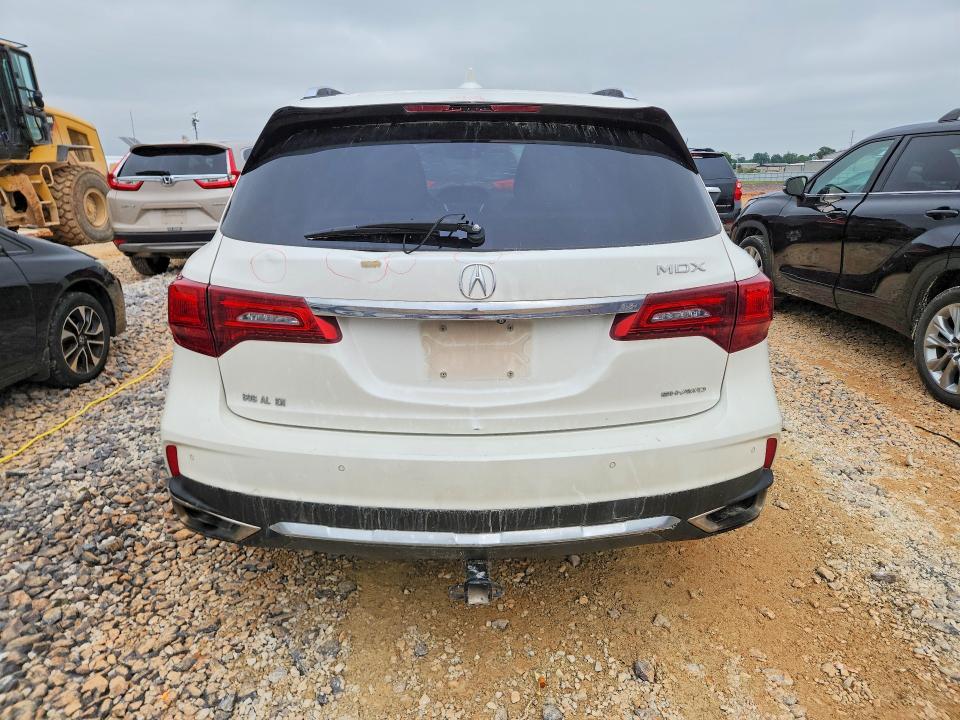 2017 Acura Mdx მანქანა იყიდება აუქციონზე, vin: 5FRYD4H87HB020380, აუქციონის ნომერი: 54149706