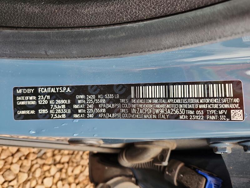 Aukcja sprzedaży 2024 Dodge Hornet, vin: ZACPDFDW9R3A25630, numer aukcji: 54076636