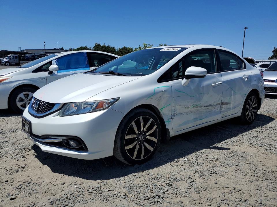 Auction sale of the 2015 Honda Civic, vin: 19XFB2F91FE282896, lot number: 53942746