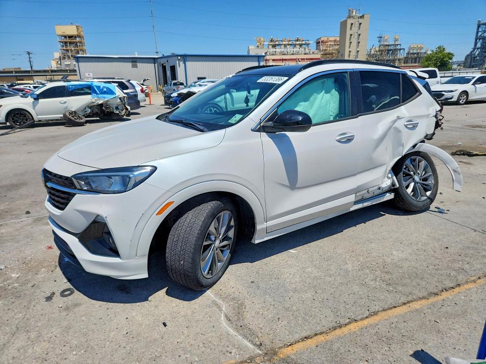 2021 Buick Encore Gx მანქანა იყიდება აუქციონზე, vin: KL4MMDSL7MB082737, აუქციონის ნომერი: 53261386