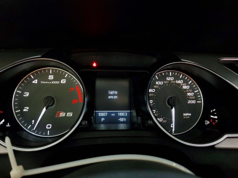 Aukcja sprzedaży 2011 Audi S5, vin: WAUVGAFHXBN018612, numer aukcji: 53611176