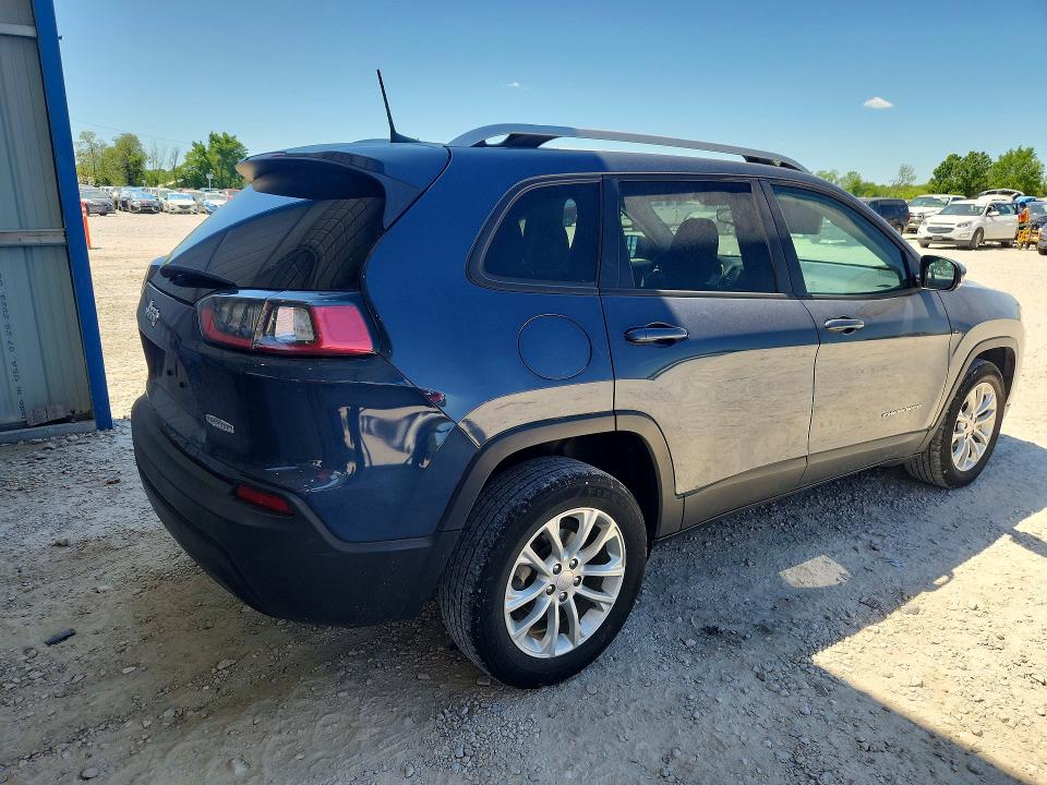 Продаж на аукціоні авто 2021 Jeep Cherokee, vin: 1C4PJLCB7MD155542, номер лоту: 52676006