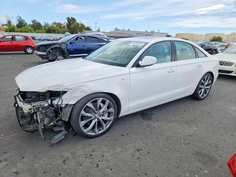 2014 Audi A6 მანქანა იყიდება აუქციონზე, vin: WAUFGAFC3EN132562, აუქციონის ნომერი: 53034536