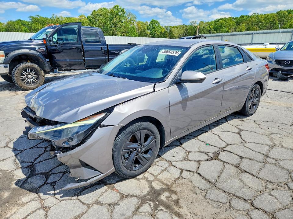 50664576 :رقم المزاد ، KMHLM4AJ6MU006895 vin ، 2021 Hyundai Elantra مزاد بيع