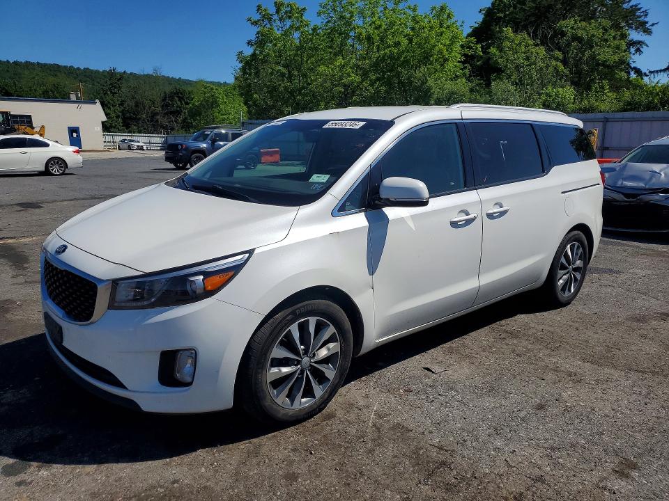 2016 Kia Sedona მანქანა იყიდება აუქციონზე, vin: KNDMC5C15G6125402, აუქციონის ნომერი: 55093246