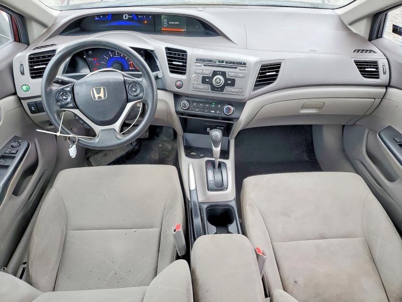 Продаж на аукціоні авто 2012 Honda Civic, vin: 2HGFB2F44CH036608, номер лоту: 53971346