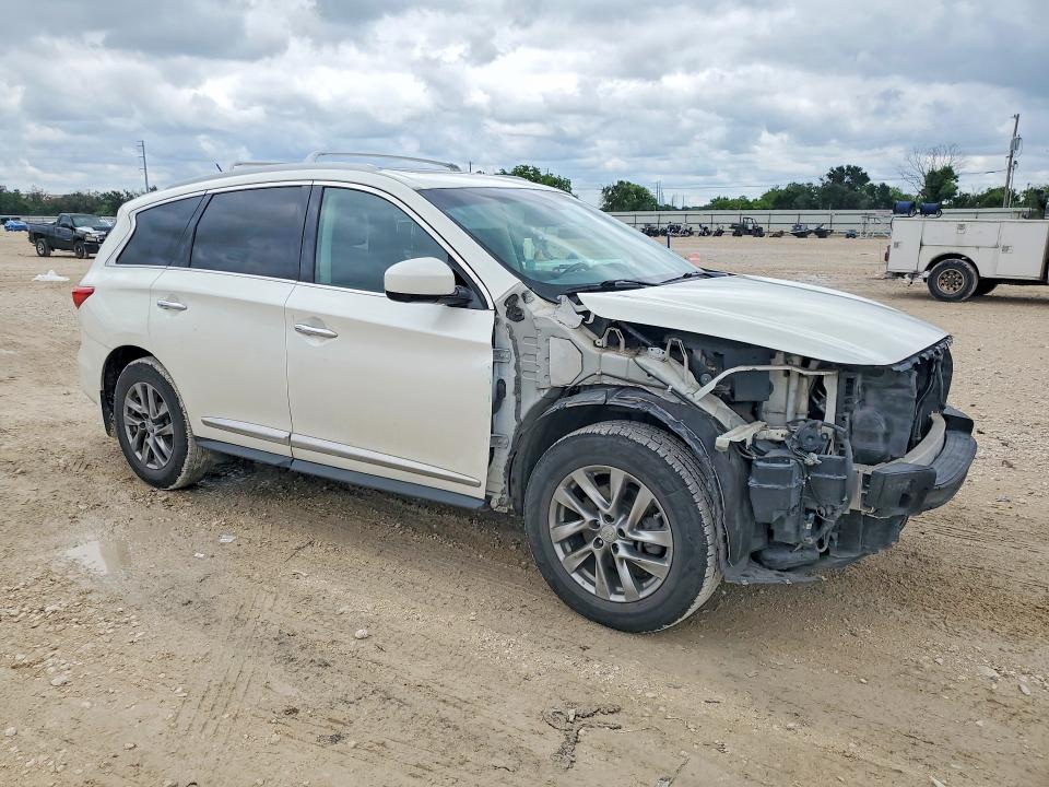 54531356 :رقم المزاد ، 5N1AL0MMXFC501568 vin ، 2015 Infiniti Qx60 مزاد بيع