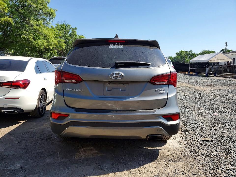 2017 Hyundai Santa Fe Sport მანქანა იყიდება აუქციონზე, vin: 5XYZUDLBXHG418538, აუქციონის ნომერი: 54072066