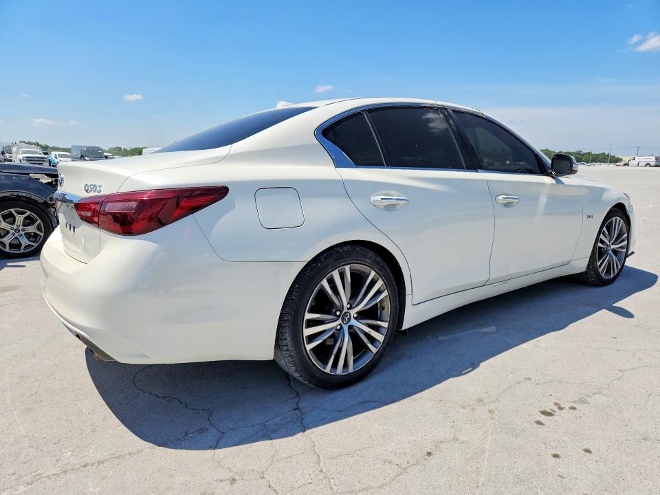 Aukcja sprzedaży 2018 Infiniti Q50, vin: JN1EV7AP7JM353702, numer aukcji: 54307626