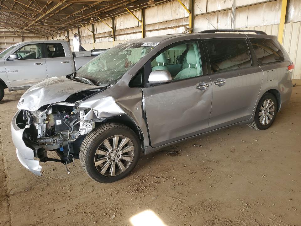 2013 Toyota Sienna მანქანა იყიდება აუქციონზე, vin: 5TDDK3DC2DS067350, აუქციონის ნომერი: 52923086