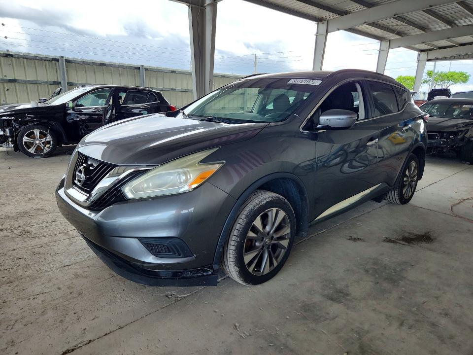 Auction sale of the 2016 Nissan Murano, vin: 5N1AZ2MG7GN100439, lot number: 55721926