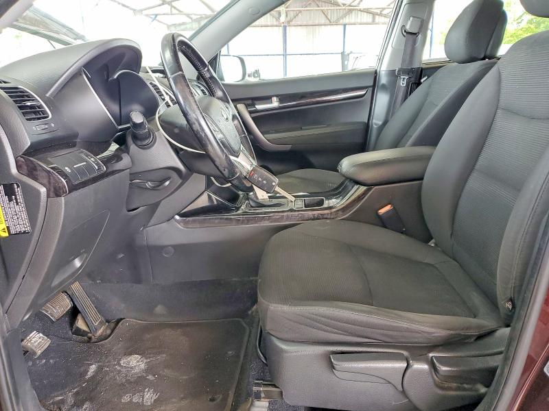 52755006 :رقم المزاد ، 5XYKT4A6XFG649916 vin ، 2015 Kia Sorento مزاد بيع