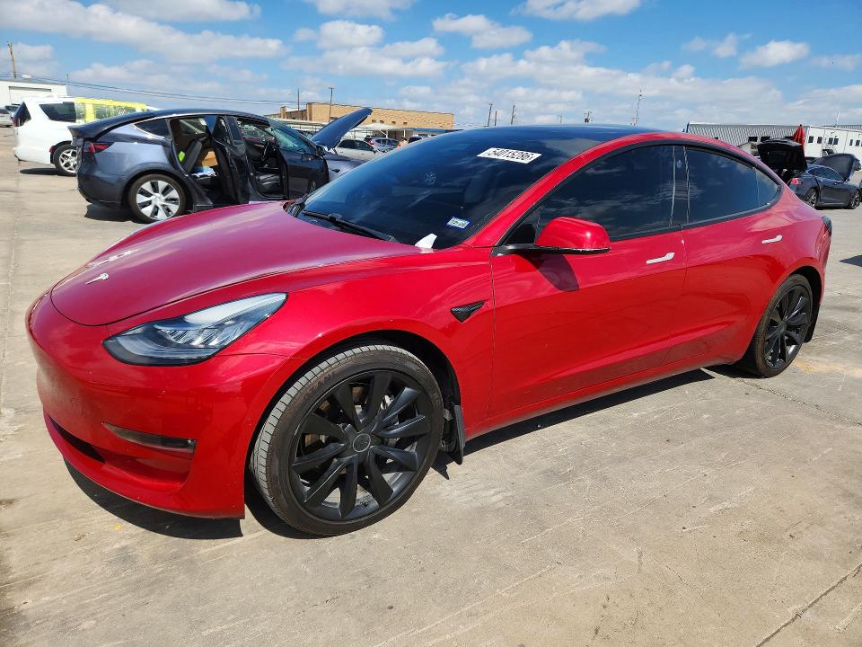 Продажа на аукционе авто 2018 Tesla Model 3, vin: 5YJ3E1EA2JF102750, номер лота: 54015286