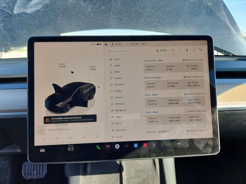 52437866 :رقم المزاد ، 5YJ3E1EA1NF288013 vin ، 2022 Tesla Model 3 مزاد بيع