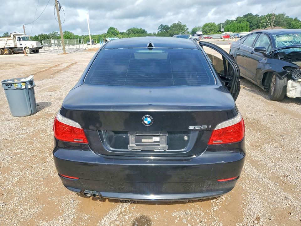 2008 Bmw 528 მანქანა იყიდება აუქციონზე, vin: WBANU535X8C110611, აუქციონის ნომერი: 54491346