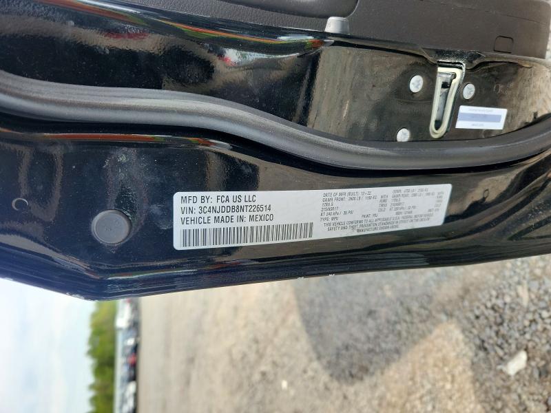 Auction sale of the 2022 Jeep Compass, vin: 3C4NJDDB8NT226514, lot number: 52924806