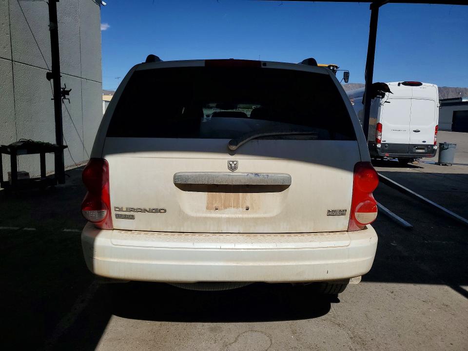 52642896 :رقم المزاد ، 1D4HD58296F162549 vin ، 2006 Dodge Durango مزاد بيع