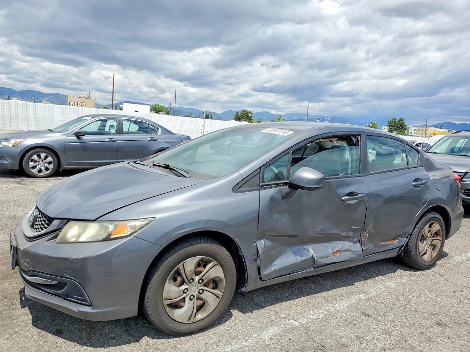 52581116 :رقم المزاد ، 19XFB2F54DE204395 vin ، 2013 Honda Civic مزاد بيع