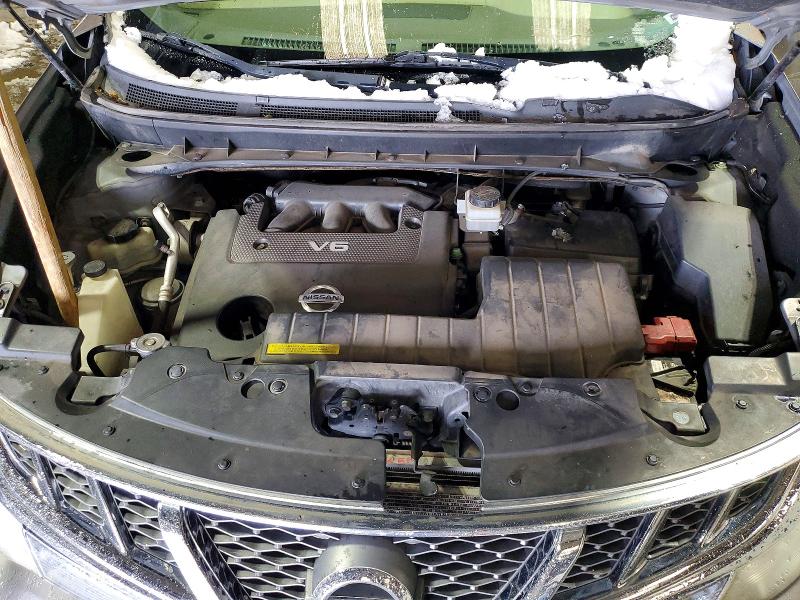 2012 Nissan Murano მანქანა იყიდება აუქციონზე, vin: JN8AZ1MW2CW210460, აუქციონის ნომერი: 51903376