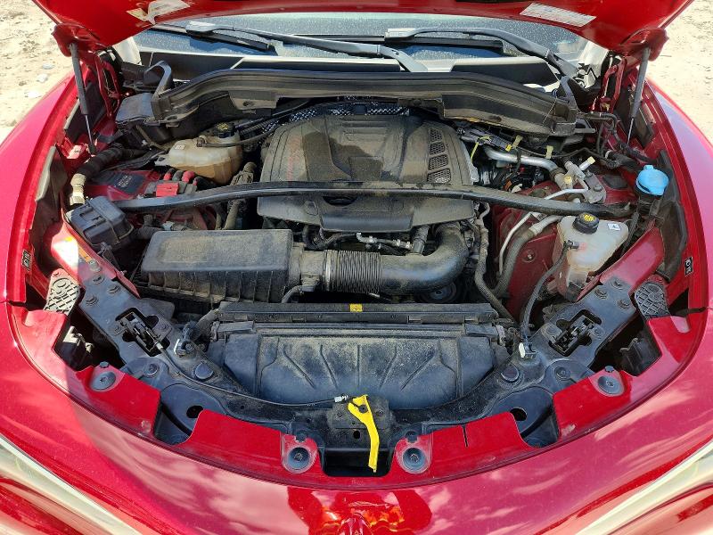 54042156 :رقم المزاد ، ZASPAKBN4K7C45322 vin ، 2019 Alfa Romeo Stelvio مزاد بيع