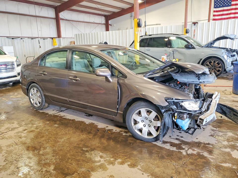2010 Honda Civic მანქანა იყიდება აუქციონზე, vin: 2HGFA1F56AH526261, აუქციონის ნომერი: 54273466