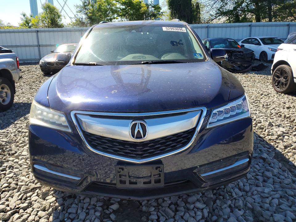 2015 Acura Mdx მანქანა იყიდება აუქციონზე, vin: 5FRYD4H4XFB001350, აუქციონის ნომერი: 52993696