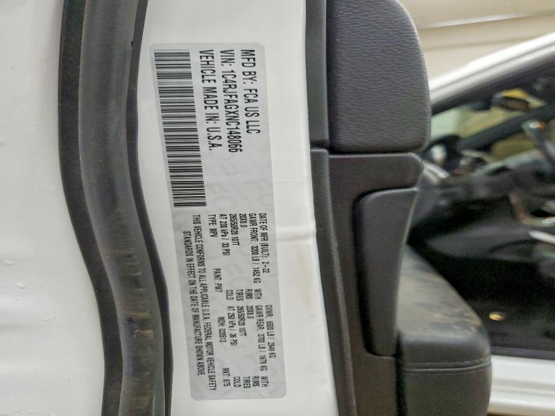 Продажа на аукционе авто 2022 Jeep Grand Cherokee, vin: 1C4RJFAGXNC148066, номер лота: 52190496