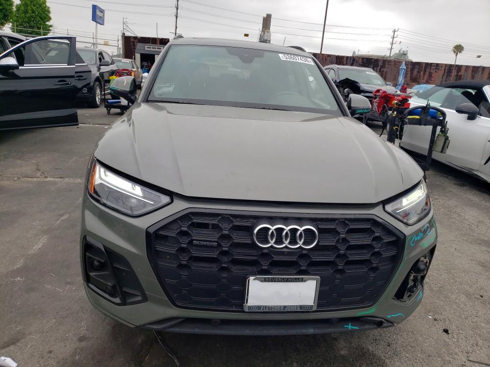 2023 Audi Q5 E მანქანა იყიდება აუქციონზე, vin: WA1E2AFY9P2022042, აუქციონის ნომერი: 53607436