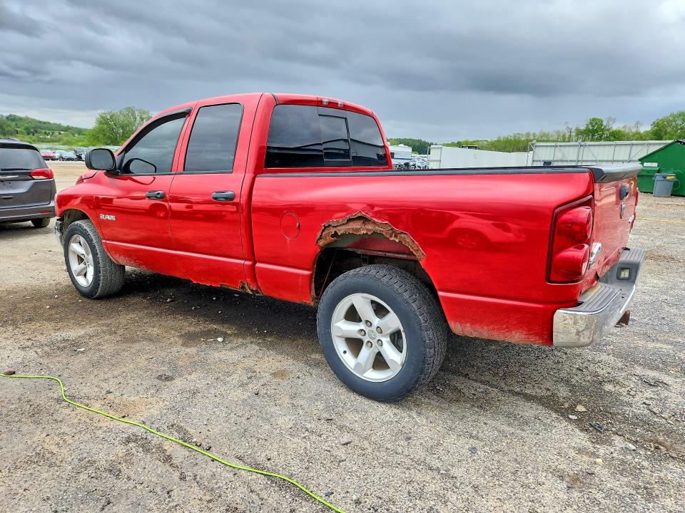 2008 Dodge Ram 1500 მანქანა იყიდება აუქციონზე, vin: 1D7HU18N08S567523, აუქციონის ნომერი: 54178336