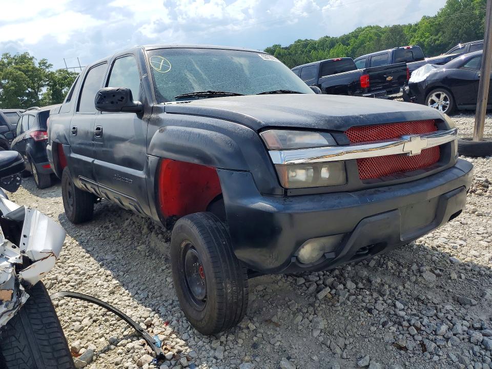 2002 Chevrolet Avalanche მანქანა იყიდება აუქციონზე, vin: 3GNEC13T72G315392, აუქციონის ნომერი: 53770166