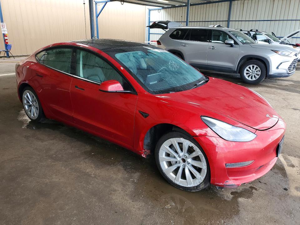 Продажа на аукционе авто 2022 Tesla Model 3, vin: 5YJ3E1EAXNF287894, номер лота: 55387676