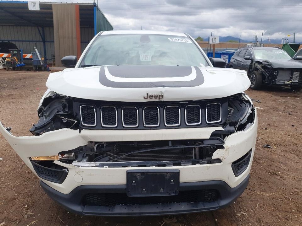 53925716 :رقم المزاد ، 3C4NJDAB2MT591354 vin ، 2021 Jeep Compass مزاد بيع