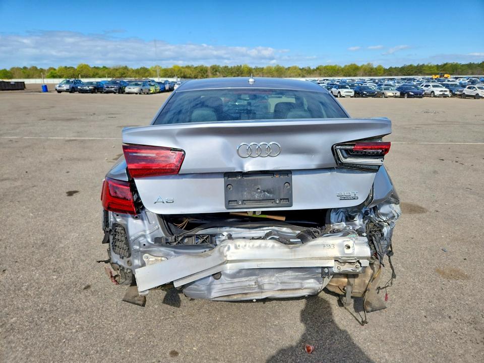 2018 Audi A6 მანქანა იყიდება აუქციონზე, vin: WAUG3AFC8JN065449, აუქციონის ნომერი: 53433646