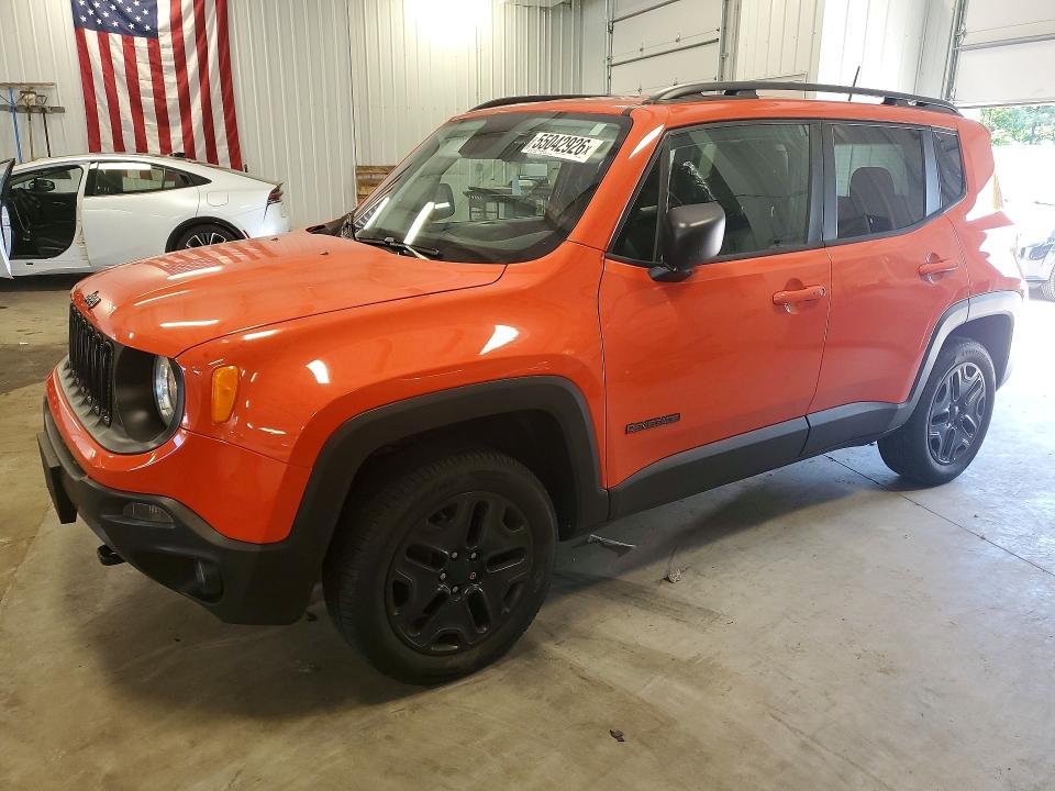 Продажа на аукционе авто 2018 Jeep Renegade, vin: ZACCJBAB9JPH93266, номер лота: 55042926