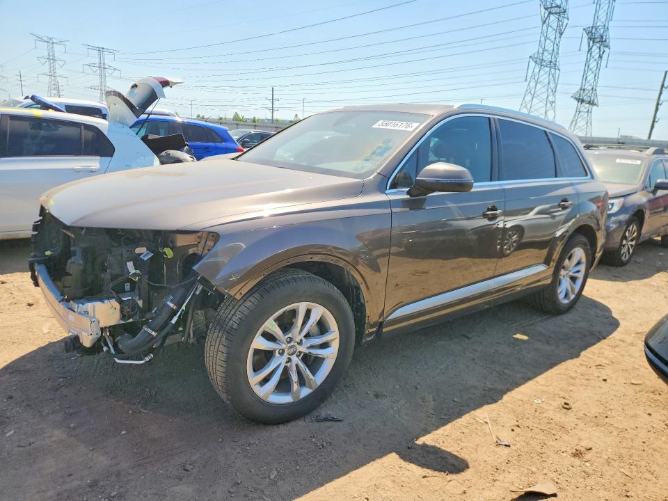 55016176 :رقم المزاد ، WA1LHAF76JD028132 vin ، 2018 Audi Q7 مزاد بيع