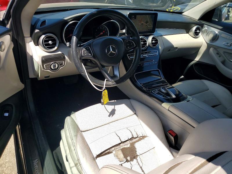 2017 Mercedes-benz C მანქანა იყიდება აუქციონზე, vin: WDDWJ4JB9HF434916, აუქციონის ნომერი: 49056366