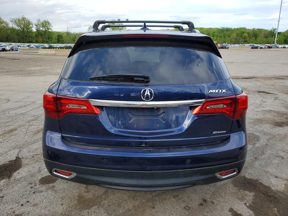 52352896 :رقم المزاد ، 5FRYD4H45GB048772 vin ، 2016 Acura Mdx مزاد بيع