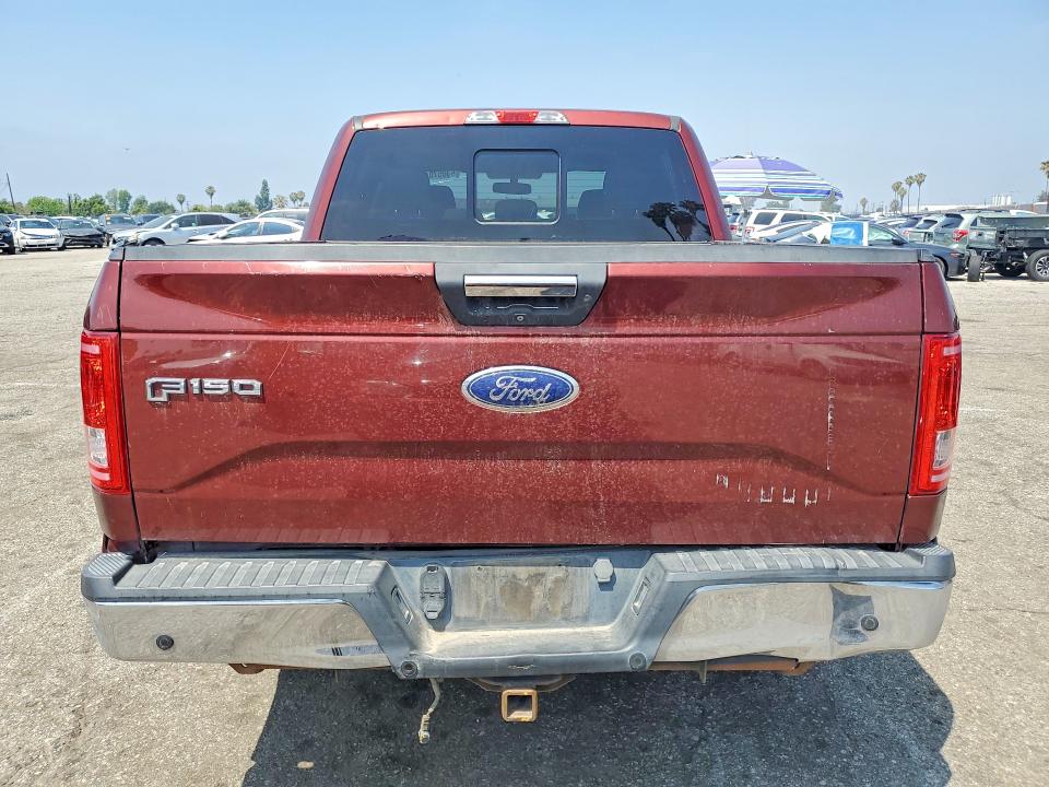 53057016 :رقم المزاد ، 1FTEW1EG9GKE14599 vin ، 2016 Ford F150 مزاد بيع