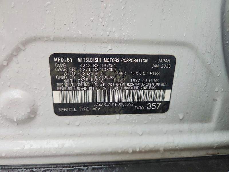 Aukcja sprzedaży 2023 Mitsubishi Outlander Sport, vin: JA4ARUAU1PU005692, numer aukcji: 54886906