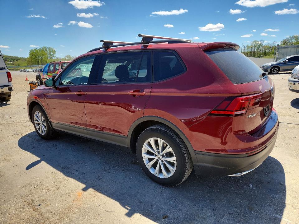 2018 Volkswagen Tiguan მანქანა იყიდება აუქციონზე, vin: 3VV1B7AX3JM146217, აუქციონის ნომერი: 51535146