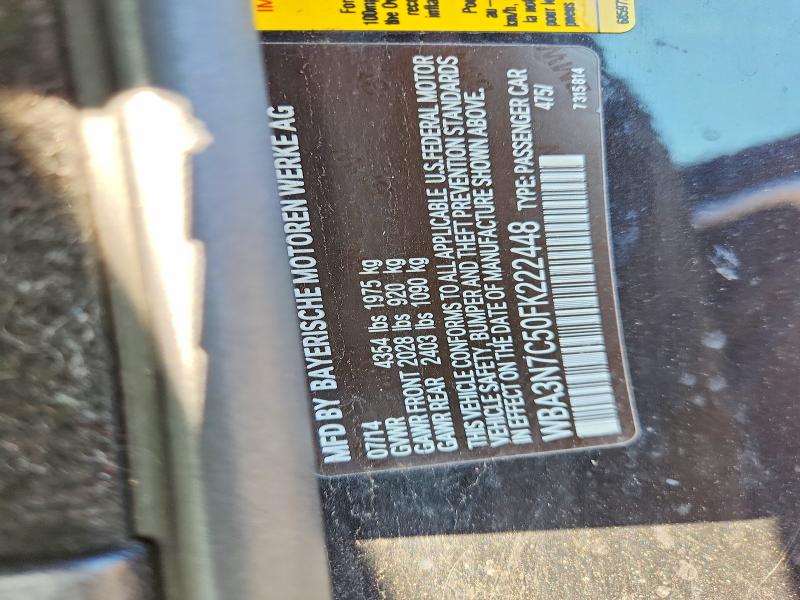 Aukcja sprzedaży 2015 Bmw 428, vin: WBA3N7C50FK222448, numer aukcji: 52467896