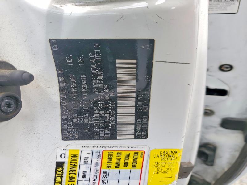 Продажа на аукционе авто 2019 Toyota Sienna, vin: 5TDKZ3DC2KS013160, номер лота: 55432296